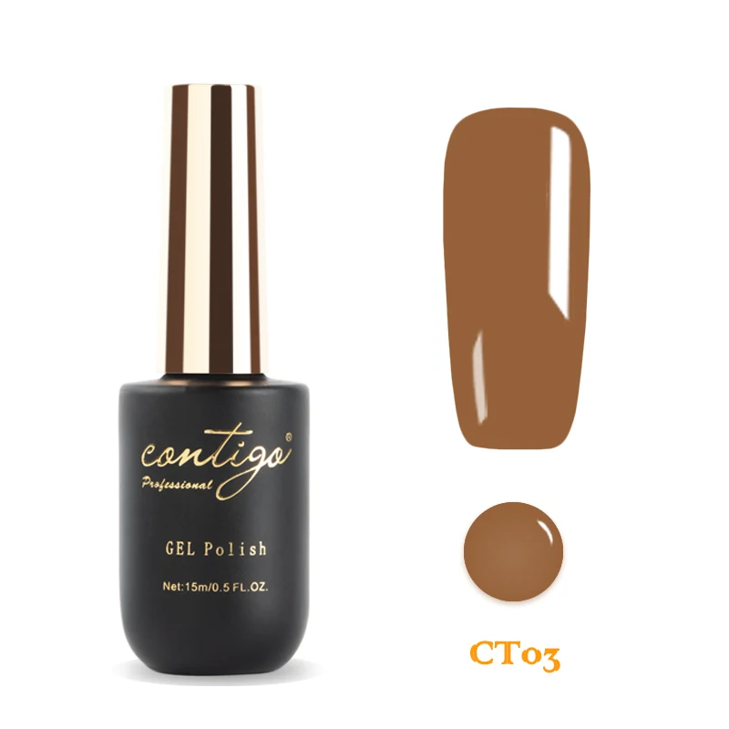 contigo--03 Contigo Гель-лак для ногтей 60 цветов новейший Гель-лак es Полупостоянный УФ светодиодный лак Гибридный впитывающий эмалированный Гель-лак для дизайна ногтей - Цвет: contigo--03