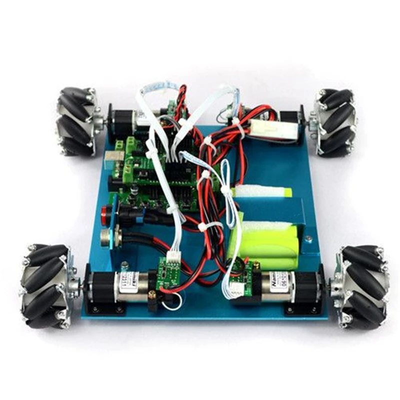 4WD 60 мм Mecanum колеса Arduino ATMega328P 12 В DC робот комплект 10021