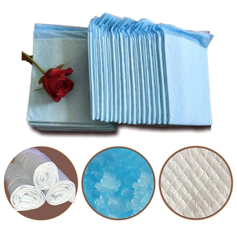 

33*45cm 100pcs /Lot Super Absorbent Pet Diaper Dog Training Pee Pads Healthy Clean Wet Mat For Dog Cats Pet Toilet Mat