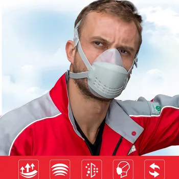 

In Stock Respirator Filter Paint Spraying Cartridge Protective Safety Dustproof -fog Breathable Filtration Mouth Toiletry Kits