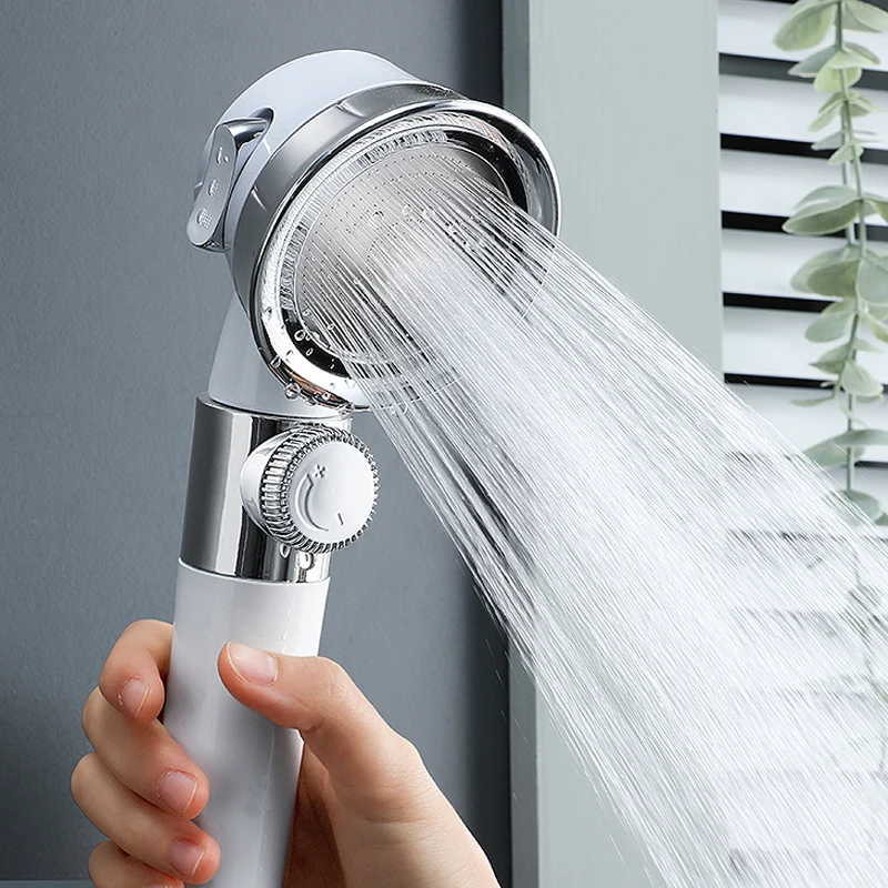 ZhangJi Rainfall Filter Balls Shower Head High Pressure Mist Hose Massage Water Saving SPA Hose Adjustable Bathroom Accessories