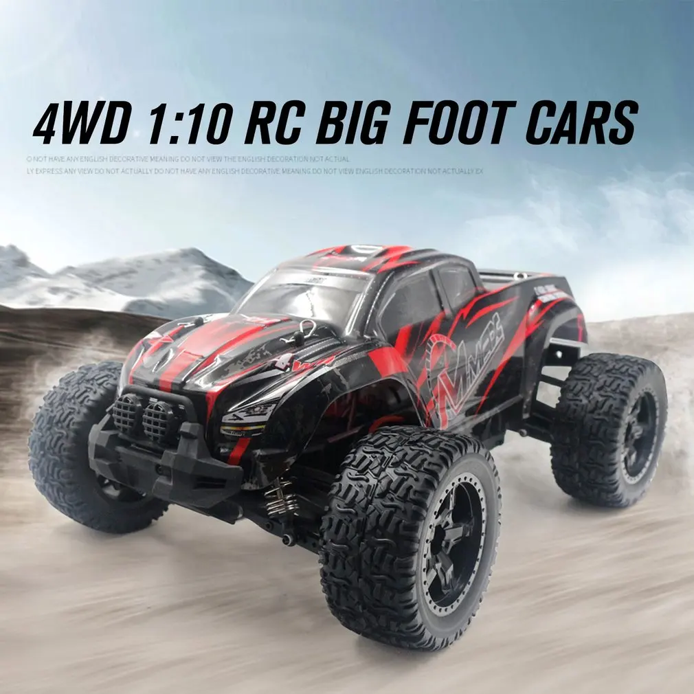 

1031-Lipo / NiMH/1035 1:10 2.4G 4WD RC Crawler Car Brushed Remote Control Big Foot Off-road Vehicle Model RTR Toy For Kids Gift