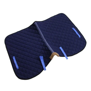 

Sponge Padded Horse English Quilted Saddle Pad 41.7 x 22.8 inch