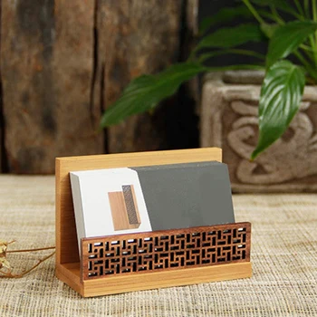 

Wooden Business Card Display Stand,Wooden Business Card Holder Table Index Card Holder