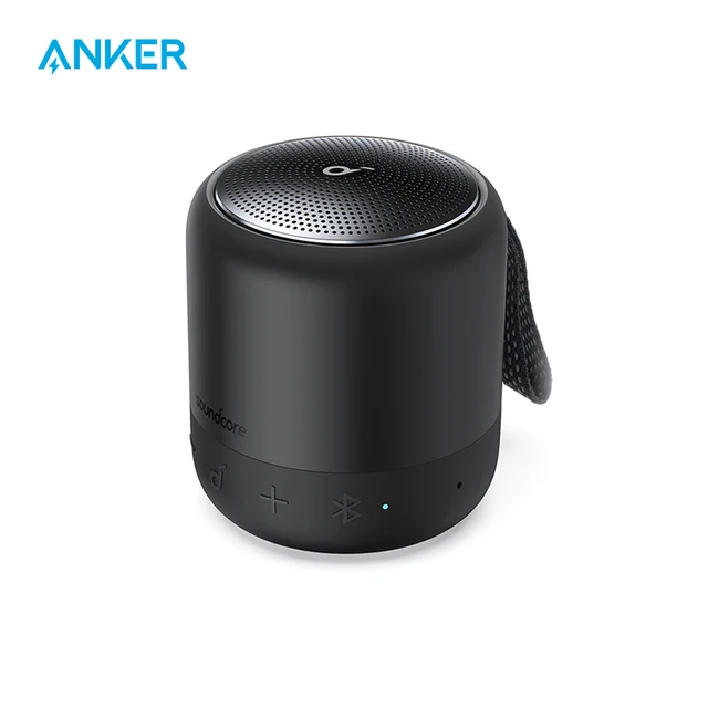 Anker Soundcore Mini 3 Bluetooth Speaker, BassUp and PartyCast Technology, USB-C，Waterproof IPX7，and Customizable EQ 1