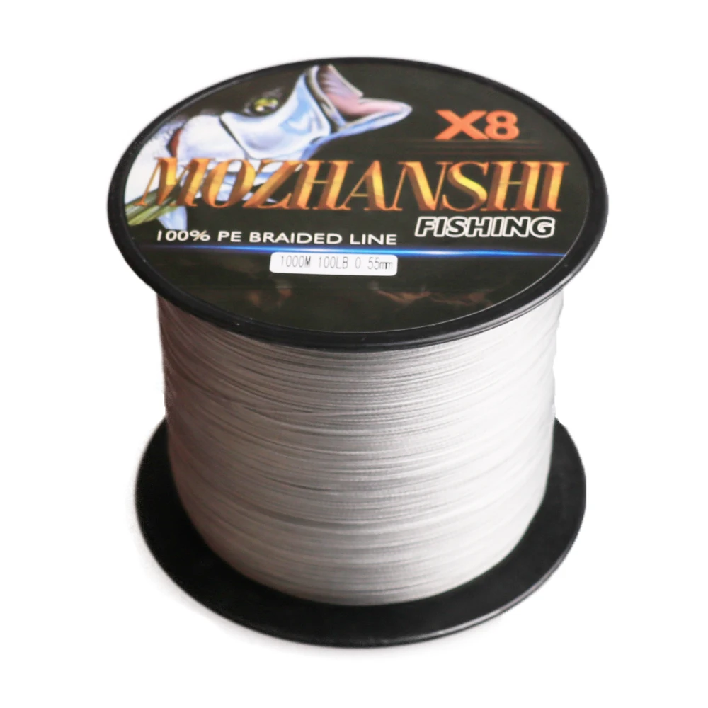 

DORISEA new MOZHANSHI 1000M 8 Strands PE Multifilament Braided Fishing Line Wire 6-300LB All Colors