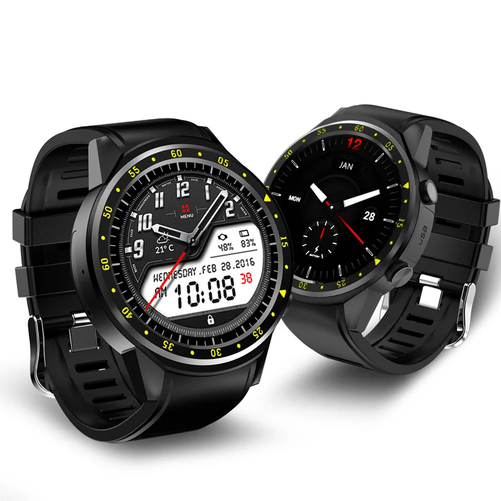 Timewolf gps умные часы, sim 2G сеть IP68 Водонепроницаемый трекер сердечного ритма трекер сна фотография Смарт часы для Android IOS