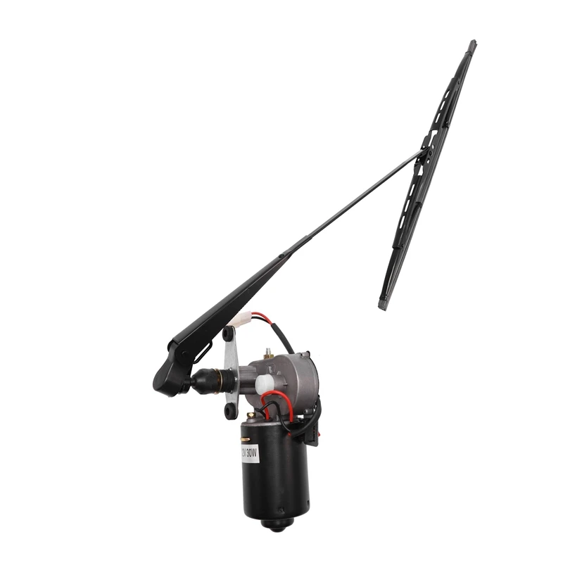 1 Set DC12V 30W Universal UTV Electric Windshield Wiper Motor Kit Wiper