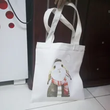 Стиль, корейский стиль, милый кролик, узор, модная повседневная сумка для покупок, холщовая женская сумка на плечо