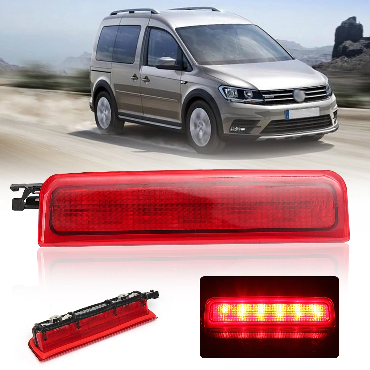 Светодиодный задний тормозной светильник 2K0945087C для VW Caddy III Box Estate 2001