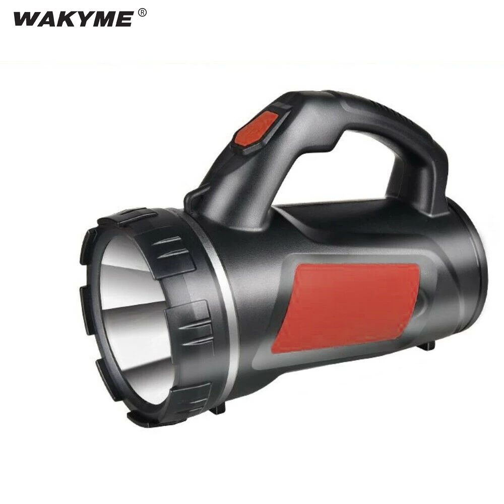 

WAKYME Ultra Powerful Rechargeable LED Torch 1200mAh Work Light Portable Spotlight Searchlight Flashlight Camping Lantern