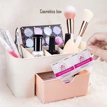 Маникюрный ящик для хранения инструментов, набор аксессуаров, многофункциональная коробка, настольный органайзер, многослойный держатель для ручек, маникюрный ящик