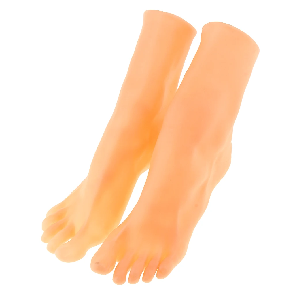 1 Pair Female Feet Mannequin Dummy Mould Foot Sandal Socks Display Model