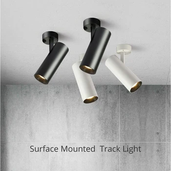 

Surface Mounted Track Light Ceiling Lamp Fixture Spots led 5W 10W 15W 20W 30W home store bedroom indoor lighting without of rail