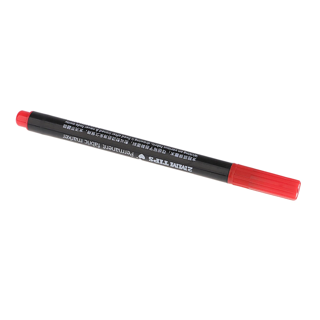 2mm T-Shirt Permanent Fabric Paint Marker Pen Textile Clothes Shoes DIY Craft