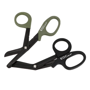 

NICEYARD For Outdoor Paramedic Bandage Trauma Gauze Emergency First Aid Shear EMT EDC Scissors Gear Tactical Rescue Scissor