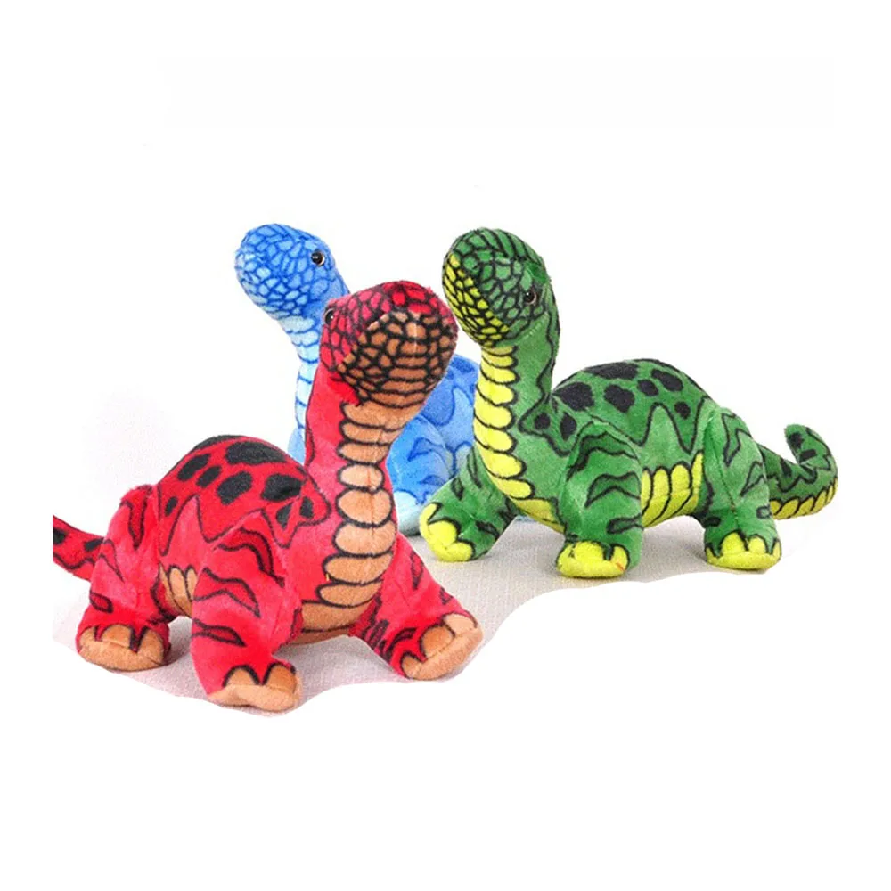 Children Stuffed Plush Toy Simulation Dinosaur Animal Baby Kids Christmas Birthday Gift baby toddler garden shoes beach cartoon animal clogs children s kawaii ripped shoes for boys girls kids indoor dinosaur sandals