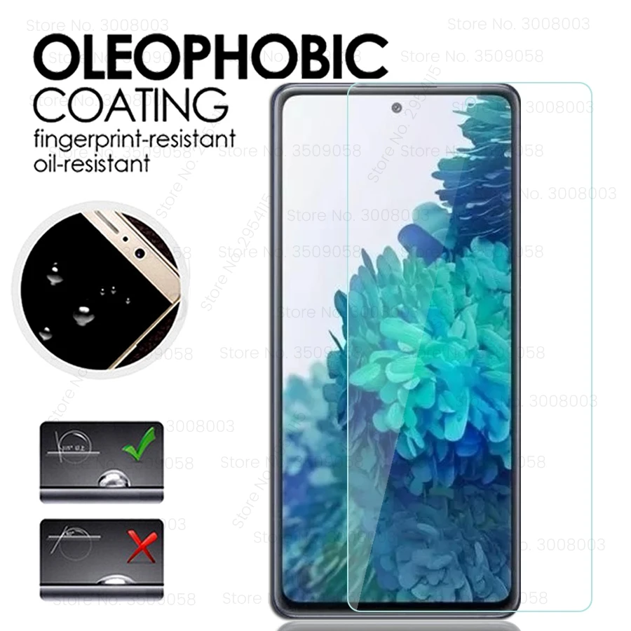 3PCS Vetro Temperato per Samsung Galaxy S20 FE/S21 FE/S23 FE/S24 FE/S25 FE Proteggi Schermo Pellicola HD A Prova di Esplosione S25FE S24FE - immagine 5