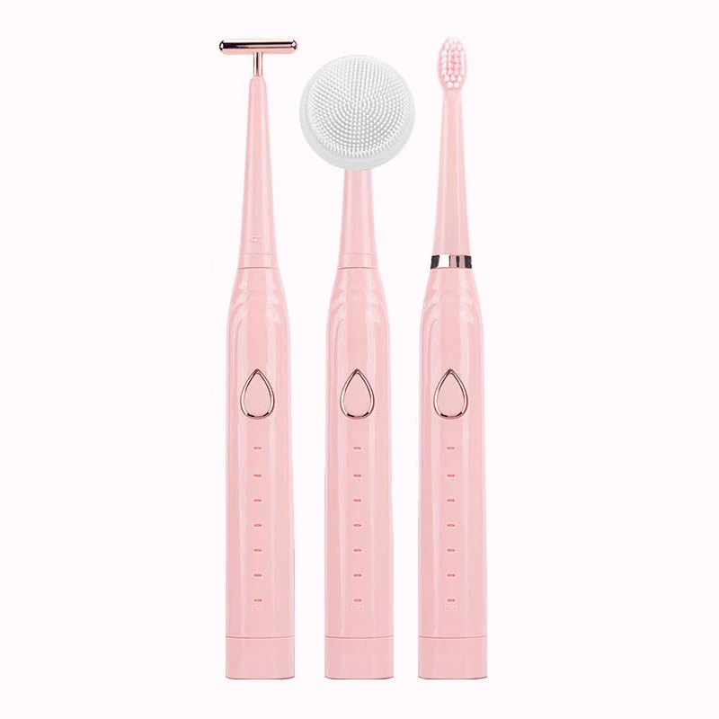 Multifunction Electric Toothbrush Soft Hair 6-Speed Adult USB Charging Ultrasonic Vibration Electric Toothbrush Multifunction Electric Toothbrush Soft Hair 6-Speed Adult USB Charging Ultrasonic Vibration Electric Toothbrush