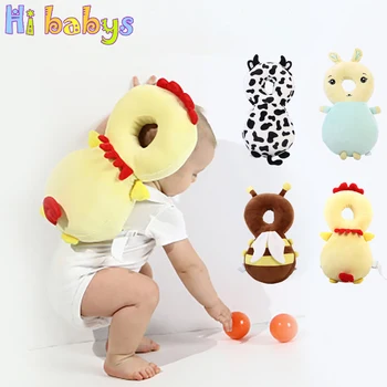 

Baby Neck Pillow Newborn Head Protection Pad Wings Toddler Learning Walking Stick Harness Assistant Baby Safety Head Protection