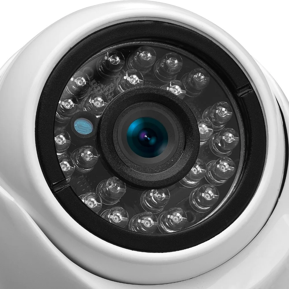 HD AHD 1080P 4MP камера широкоугольная полностью Металлическая купольная Антивандальная камера видеонаблюдения 24 массива IR 2000TVL