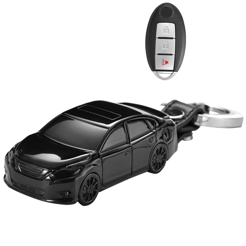 Car key Case Cover Fob Chain Suit For NISSAN ALTIMA QASHQAI J10 J11 X-Trail T31 T32 KICKS TIIDA JUKE March MAXIMA MURANO SENTRA