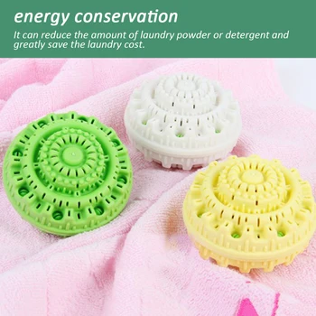 

Green Laundry Ball Cleaning Magic Washing Personal Care Cleaning Tool Eco-friendly Reusable decontamination laundry ball M