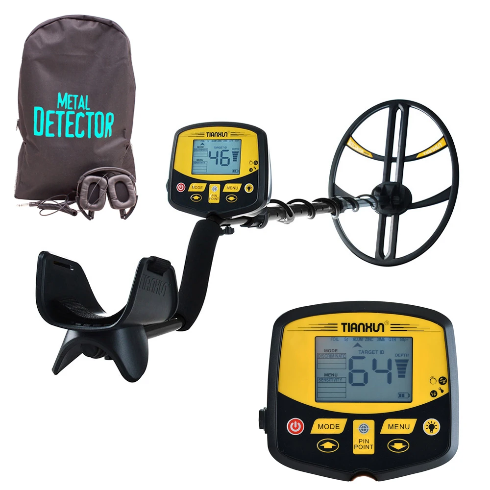 Detector de Metales subterráneo profesional TX-950, Detector de oro de alta sensibilidad, escáner Cazador de tesoros Discover Pro 5m