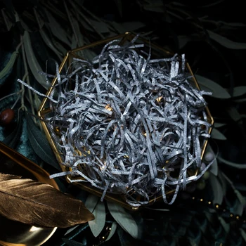 

280g wedding supplies creative candy box shredded paper rafia birthday gift box stuffing raffie