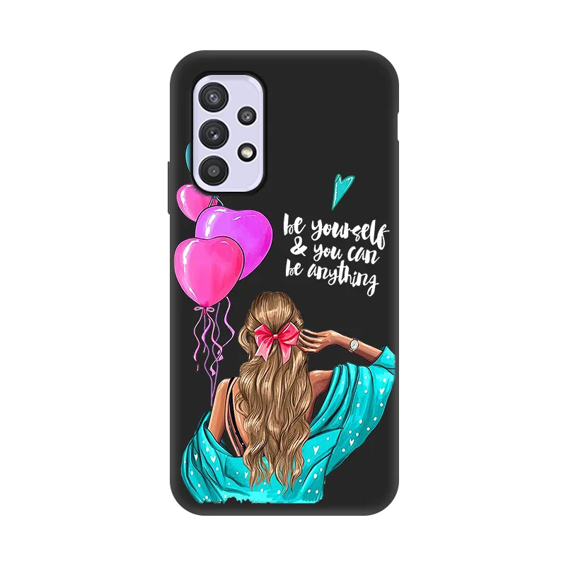 samsung silicone case Dành Cho Samsung Galaxy Samsung Galaxy A32 Ốp Lưng Siêu Mẹ Bé Ốp Lưng Điện Thoại Dành Cho Samsung A32 4G 32 A51 A52 a71 A72 A70 A50 A12 A21S Bìa Mềm samsung silicone Cases For Samsung