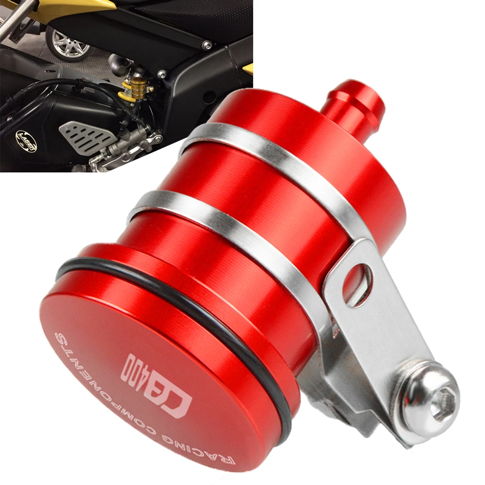 

For Honda CB400SF CB 400 CB400 VTEC 1 2 3 4 CB-400 1989 1990 1991 Motorcycle Brake Fluid Reservoir Clutch Tank Oil Fluid Cup