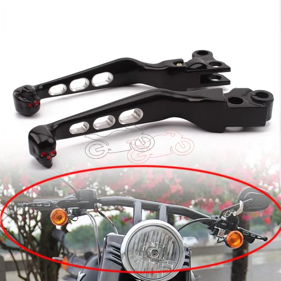 Алюминиевый Рычаг тормозной муфты для мотоцикла Harley Sportster ночной поезд Softail Fatboy