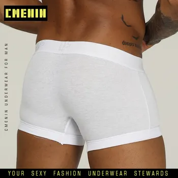 

CMENIN Underwear Men Underpants Men's Panties Boxer Man Cotton Male Boxers Boxershorts Brand Solid Calzoncillos Ropa Interior