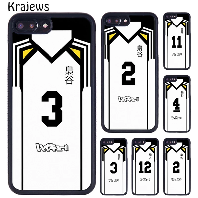 Краевудий хайкюу! Чехол JERSEY FUKURODANI аниме для iPhone X XR XS 11 Pro MAX 5 6 6S 7 8 Plus samsung Galaxy S7edge S8 S9