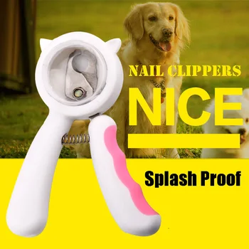 

Prevent sputtering Pet Cat Dog Nail Clipper Stainless Steel Grooming Tool Scissors Clippers for Pet Claws Dog Cat Supplies