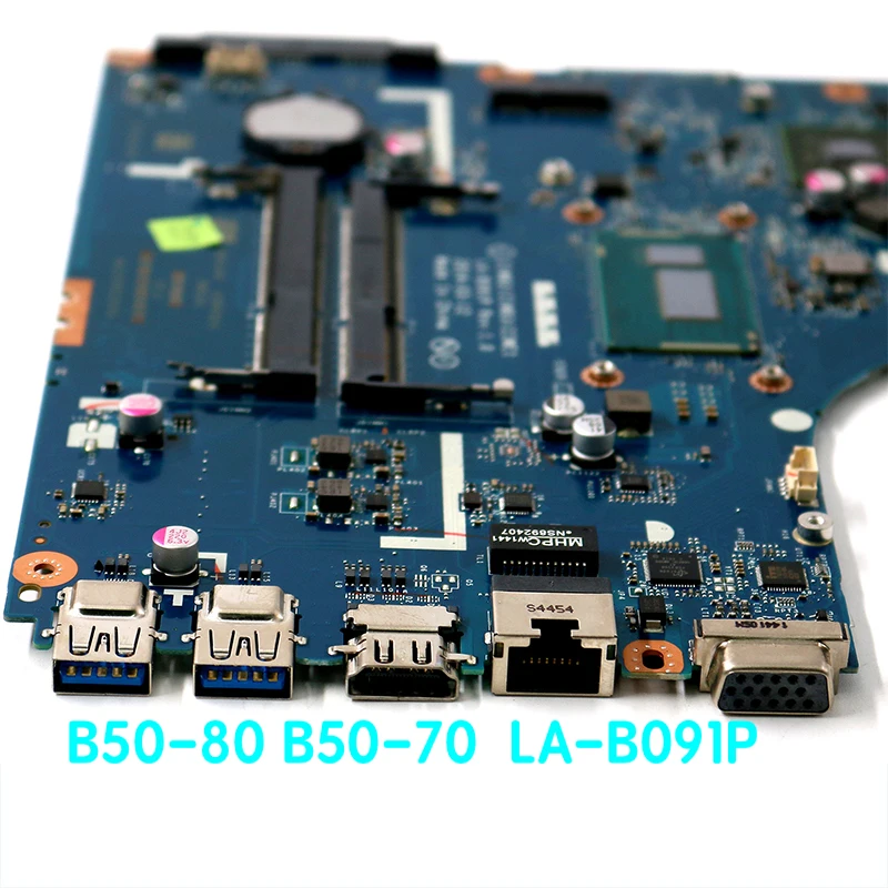 Фото Для Lenovo Φ материнская плата для ноутбука ZIWB2 ZIWB3 ZIWE1 B50-80 Rev: 1,0 материнская плата 100% протестирована полностью работает №2