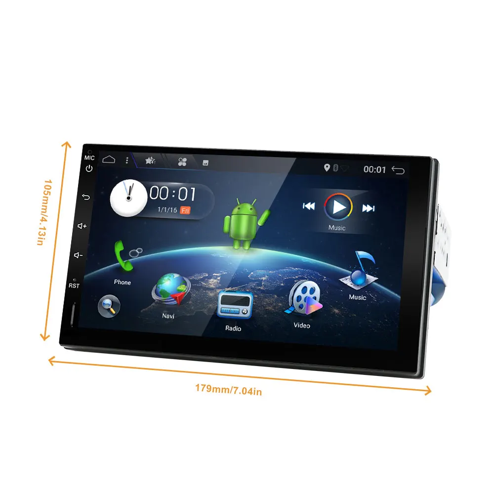 Excellent Bosion android 9.0 car radio dvd bluetooth GPS Navigation wifi Stereo video Universal Car Multimedia Player Audio PX6 4GB 64GB 2