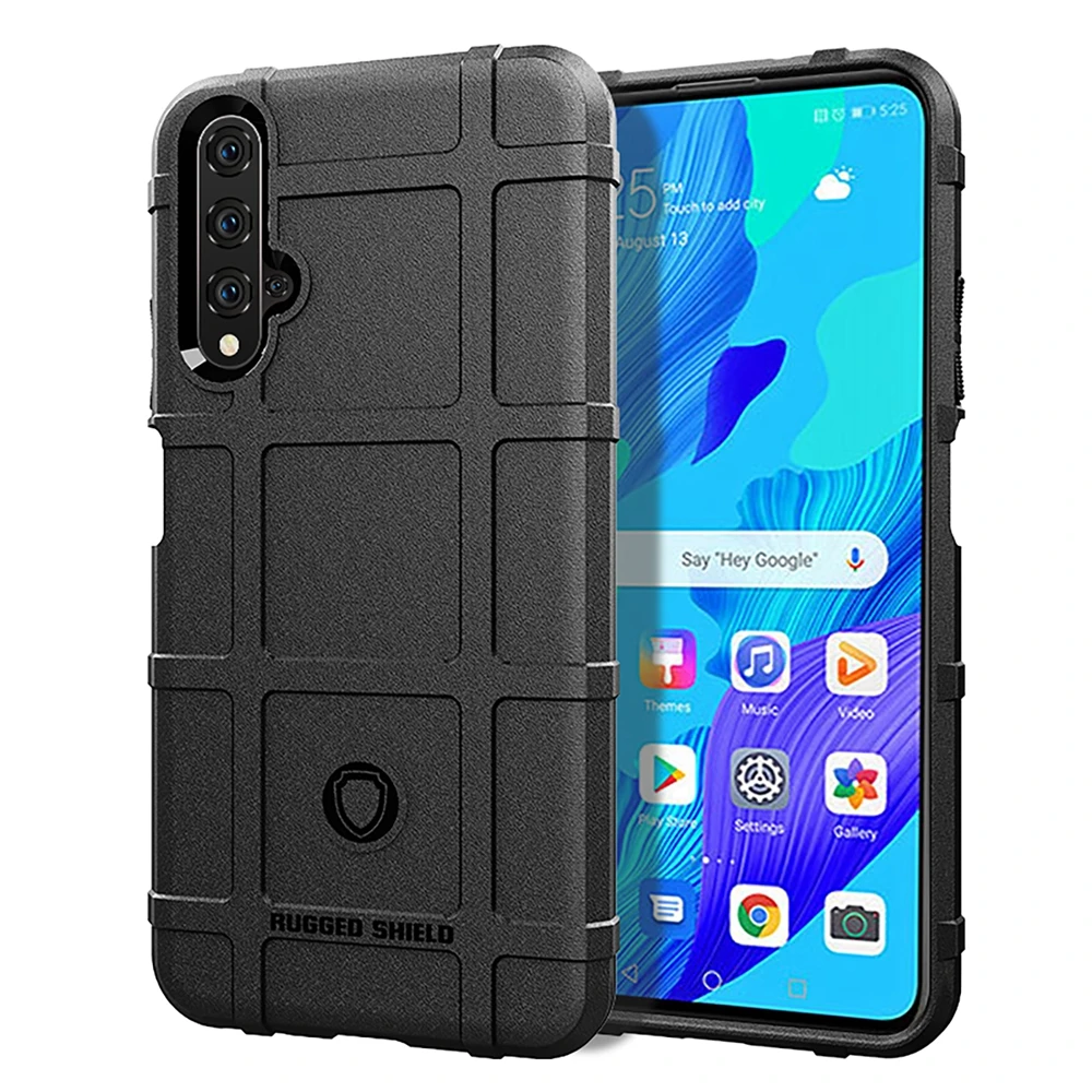 a Huawei Nova 5T Pro чехол Роскошный противоударный тяжелый толстый силиконовый чехол на заднюю панель для Funda huawei Nova 5T Pro Чехол для телефона мужской - Цвет: a