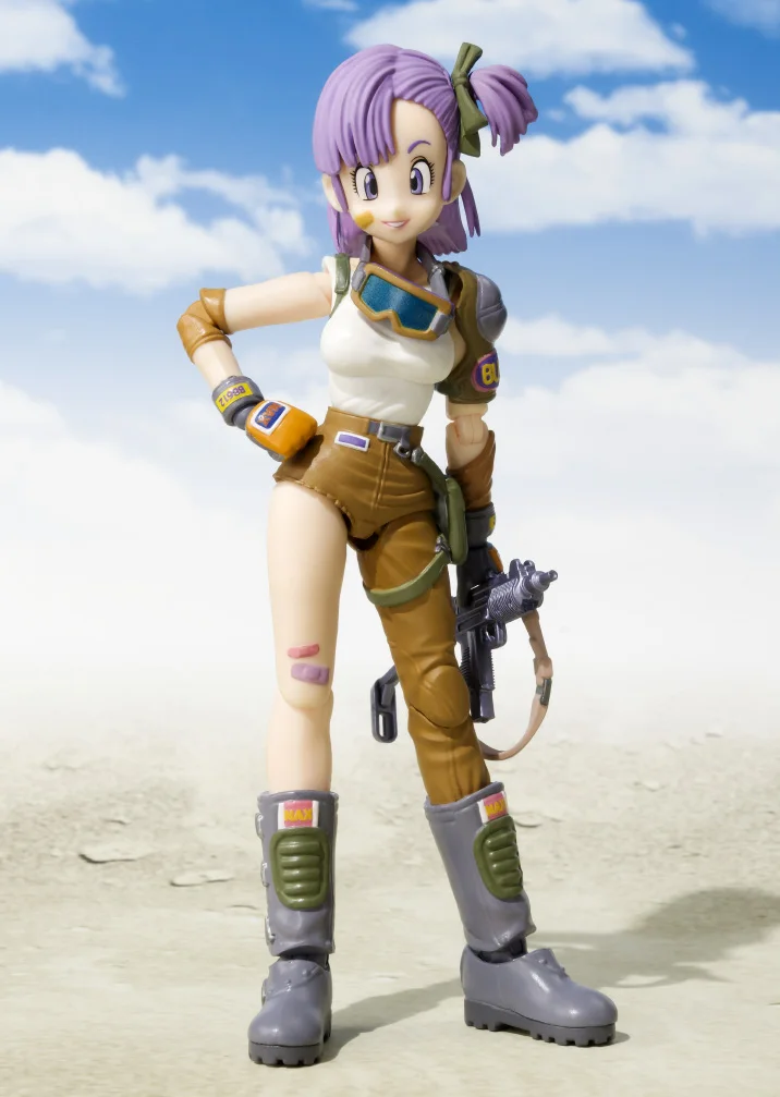PrettyAngel-оригинальный бандай Tamashii nages S. H. Figuarts Dragon Ball Супер Bulma события эксклюзивный цвет издание фигурка