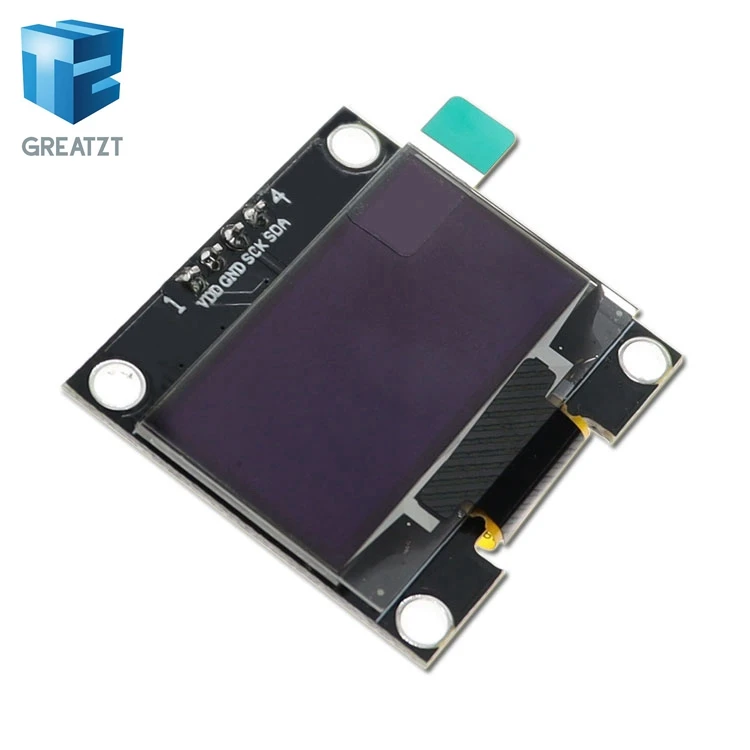 1,3 дюймовый oled IIC Серийный белый OLED дисплей модуль 128X64 IEC SSD1306 12864 плата с ЖК-экраном VDD GND SCK SDA для Arduino черный