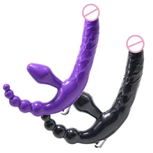 Vibromasseur Anal à Double pénétration pour femmes, gode érotique à 10 vitesses, jouets sexuels pour Couples, produits intimes