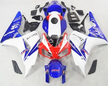 

3Gifts New Hot ABS motorcycle Full fairing kit Fit for Honda CBR1000RR 06 07 CBR 1000RR 2006 2007 custom fairings red blue HRC