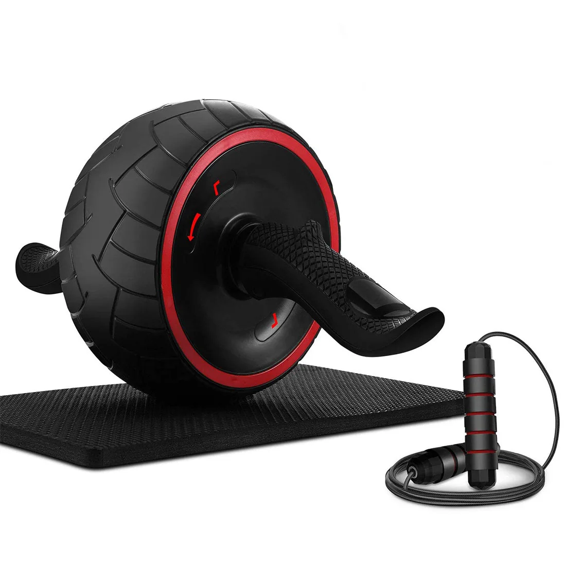 Силовой ролик Ab Wheel Скакалка для дома тренажерного зала брюшных упражнений тренировок оборудование