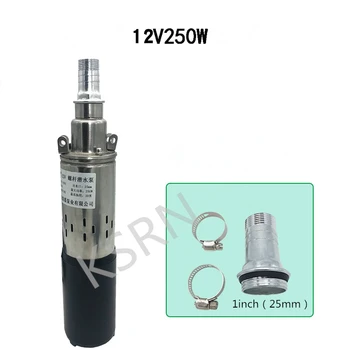 

12V High Flow Submersible Water Pump 250W Farm & Household Irrigation Pump 528GPH,Stainless Steel