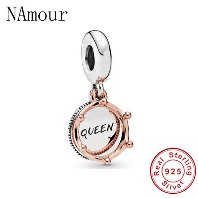 Rose Gold Dreamcatcher Spacer Beads Diy Fit Original Pandora Charms Silver 925 Bracelet Jewelry For Women Man Making F274