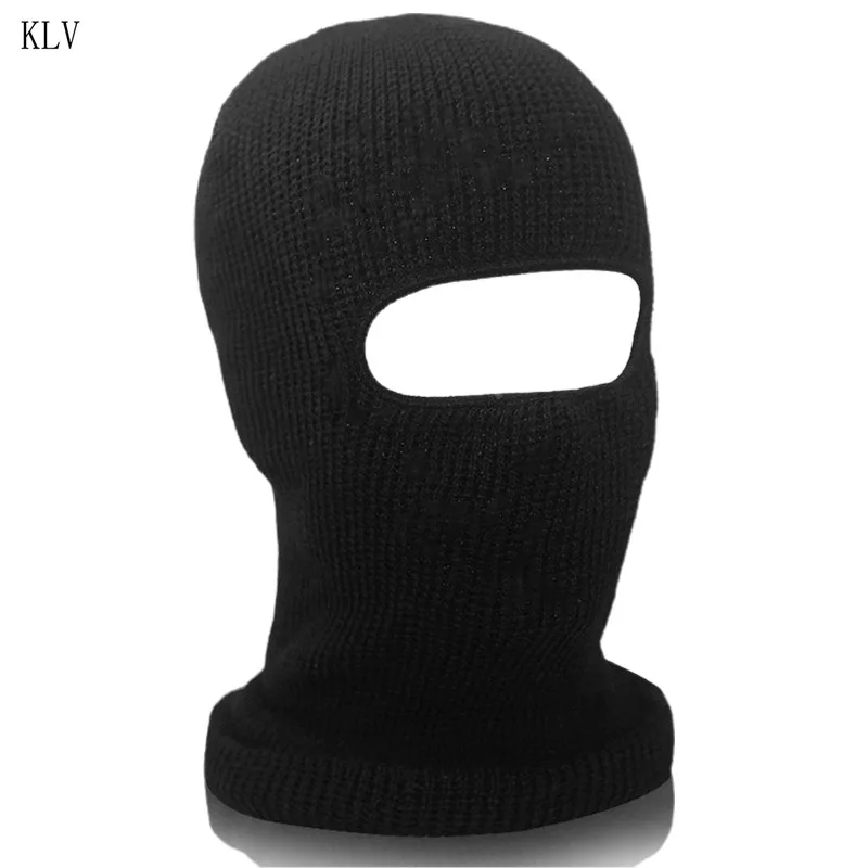 Bicycle Neck Protecting Ski Snow Mask Full Face Cover Knitted Hat Winter Cap 