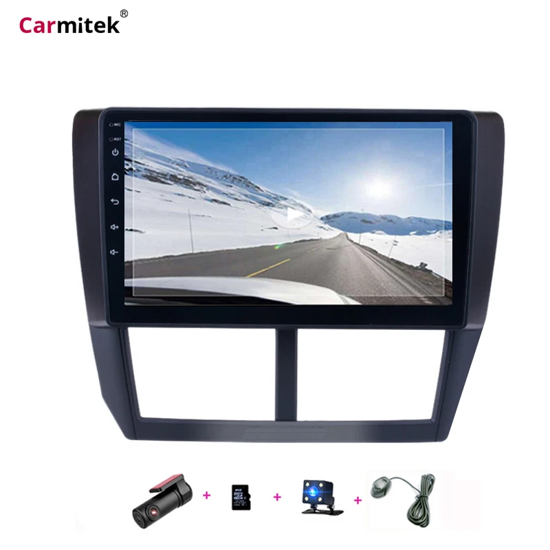 Автомагнитола для Subaru Forester 9 дюймов 2din Android 8 1 2008 2009 2010 2011 2012 GPS аудио головное