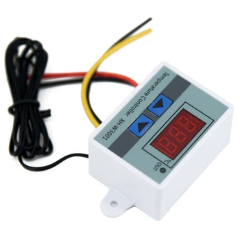 

24V 1500W Digital Temperature Thermostat Switch Controller Probe Measurements