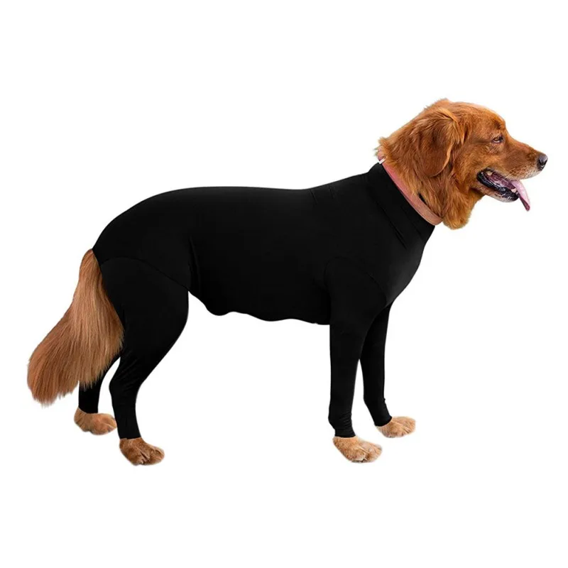 

New Dog Recovery Shirt Pet Puppy Medical Care Suit Long Sleeves Bodysuit Jumpsuit Anti Licking Wounds Help Post Operative #h