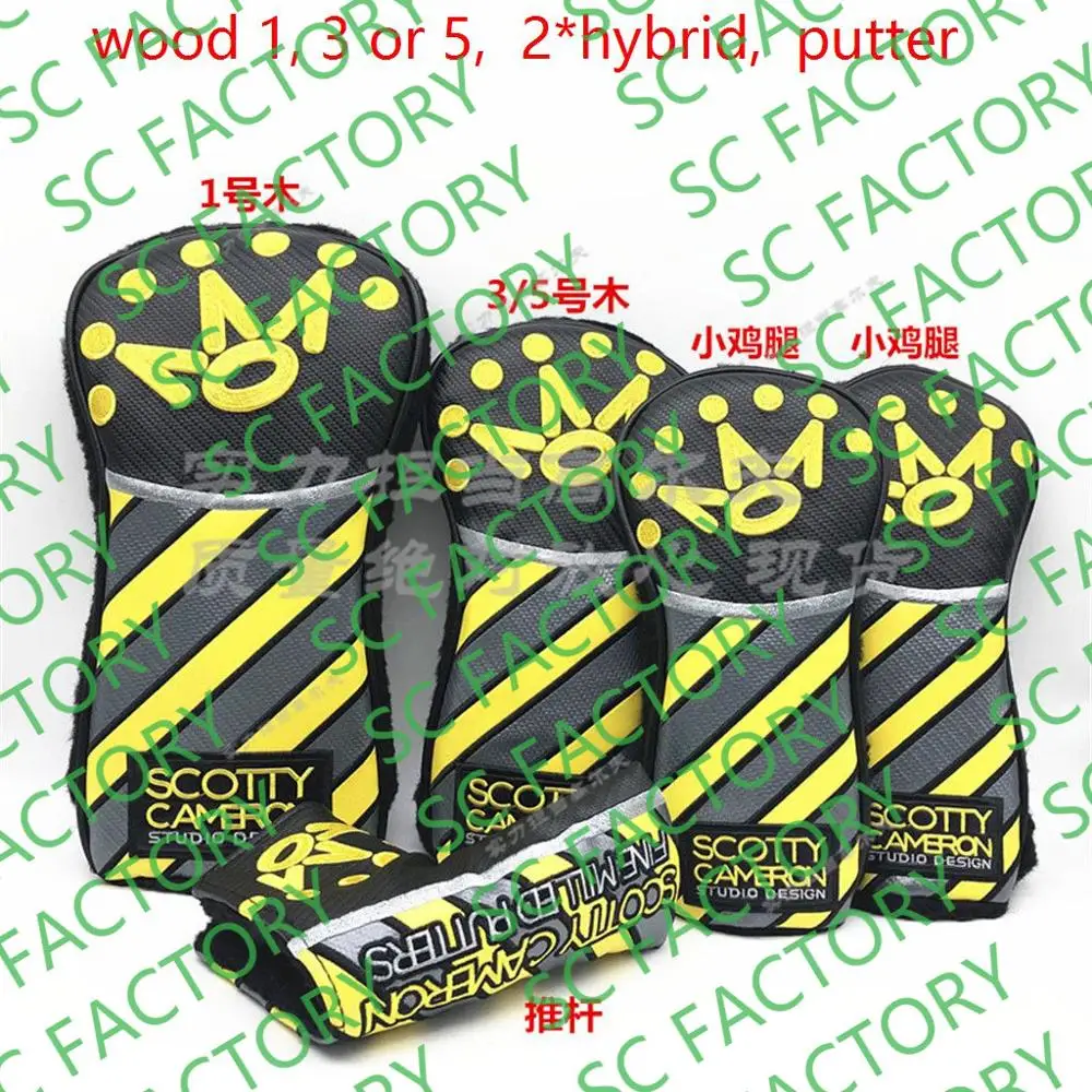 TlTLElST CROWN scotty wood гибридные головные уборы Тур магазин Камерон дизайн Скотти шпаттер на заказ головной убор Гольф шпаттер - Цвет: 14